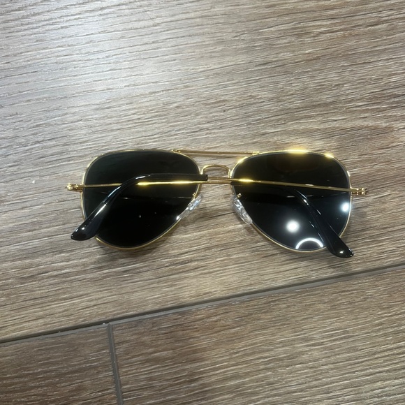 Ray-Ban Unisex Classic Aviator Sunglassess, Arista Gold with G-15 Green Lenses - Picture 4 of 9
